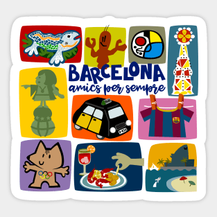 Barcelona Sticker